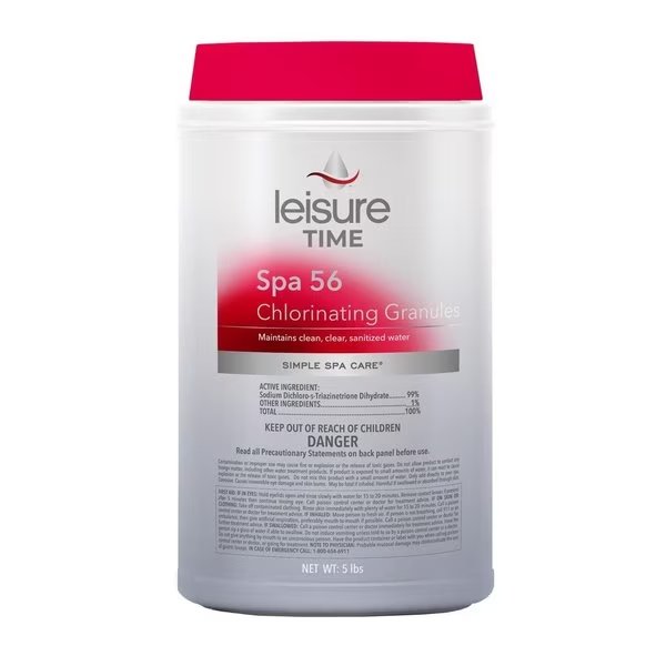Spa 56 Granule Chlorinating Chemicals 5 lb, Leisure Time, Mfr#: E5